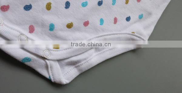 baby wears bodysuits/infant plain color cotton romper for summer