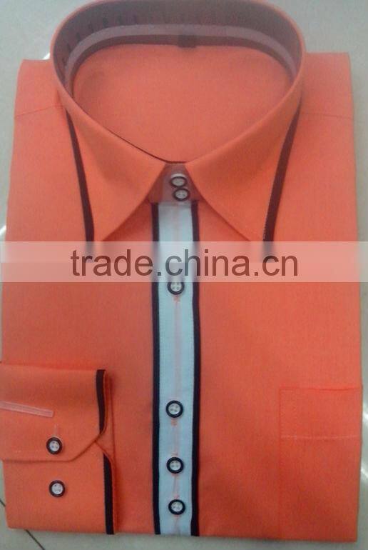 2013 color matching causaland dress stylish shirts for men