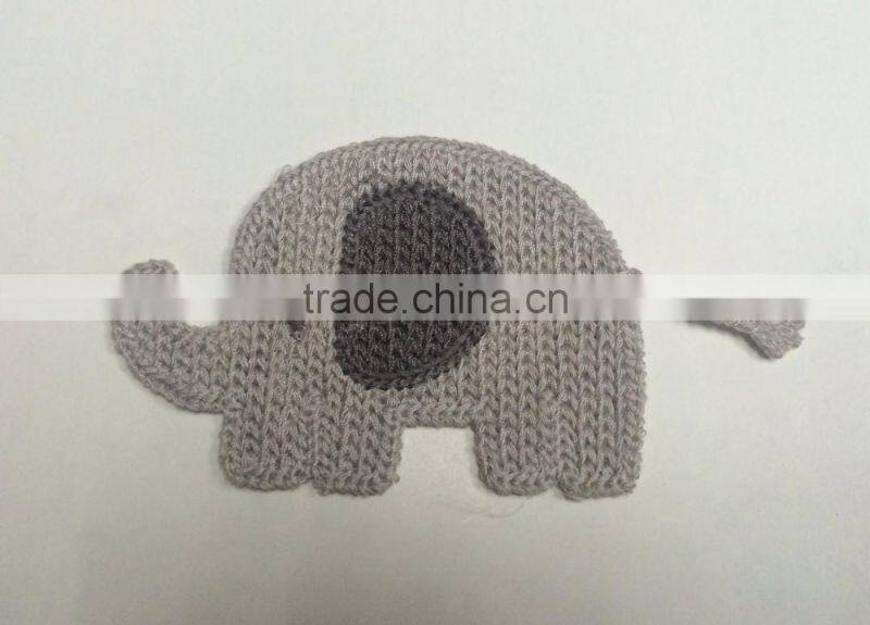 wholesale new crochet animal applique for garment