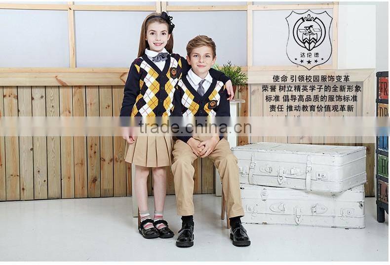 custom oem wholesale baby kids school uniform sweater