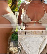 Sexy Hot One Piece Swimsuit Push Up Bikini Hollow Crochet Knitting Bikini