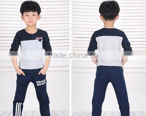 2017 good sale high quality long sleeve t-shirt for kids