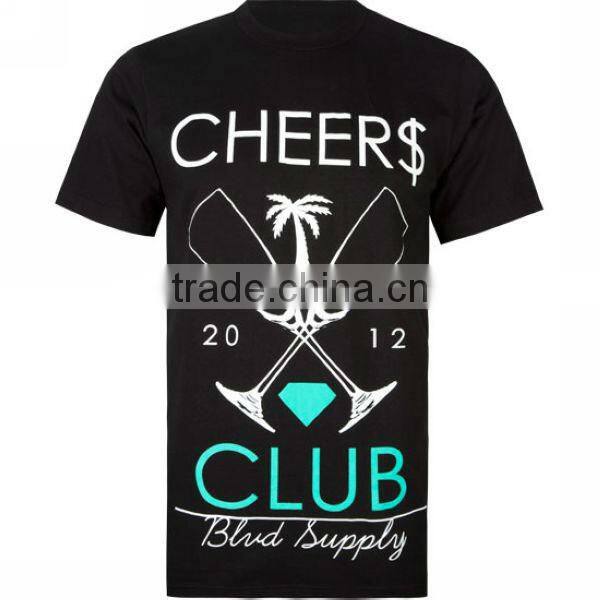 customize round neck slim fitted for men t shirt