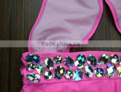 M860 Runwaylover2016 ladies sexy dazzling diamond bikini one piece swimwear