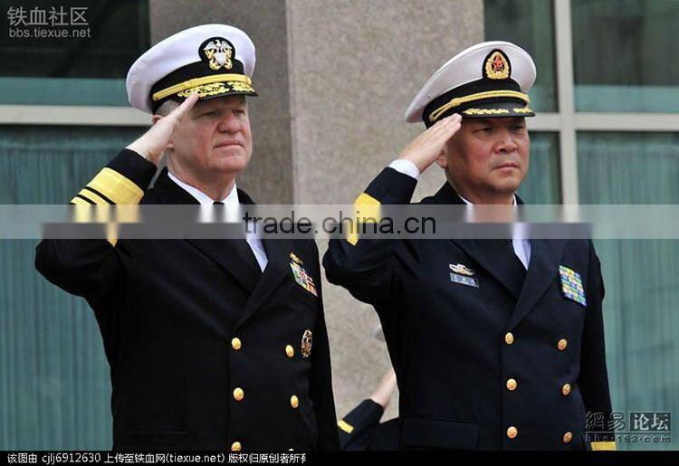 Juqian High Grade Man Flight Army Airline Pilot Uniform Custom Wholesale