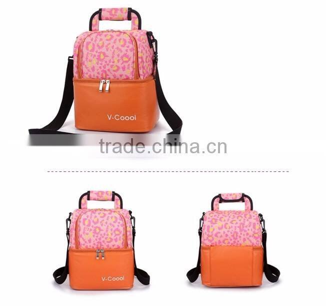 bottle cooler bag/cooler bag manufacturer/breast milk cooler bag