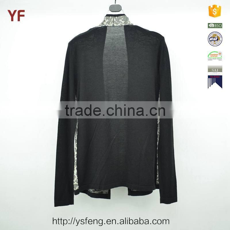 Jacquard Nice Cardigan Female Winter Sweater For Women