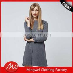 2017 christmas no button knit design hand made women's cardigan for winter