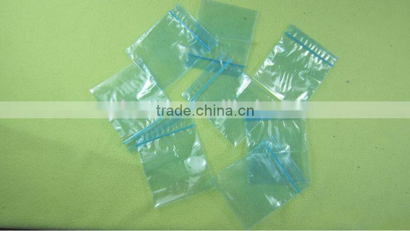 easy-tear plastic packaging bag with zipper