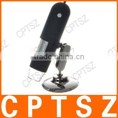 Portable USB 2.0 1.3MP 400X Digital Microscope with 8-LED Illumination