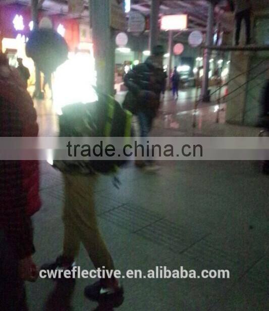 wholesale Reflective nylon fabric roll for bags and windbreaker