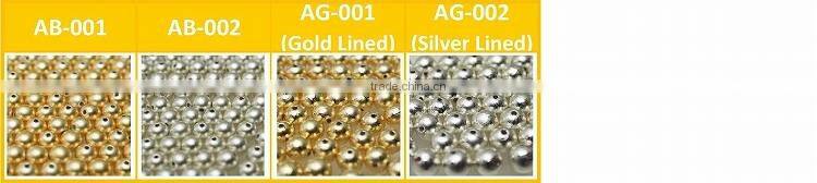 Premium and High-grade Metallic Beads with various colors made in Japan