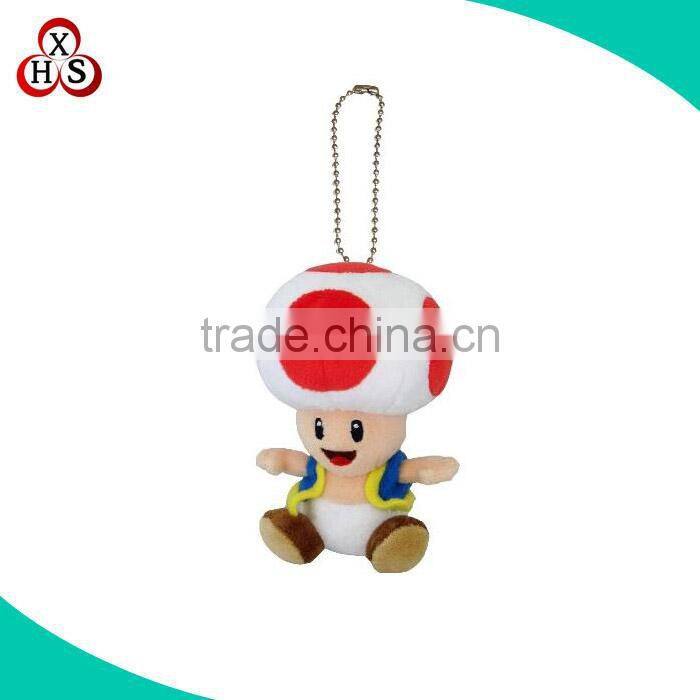 Custom women bag keychain plush soft toy doll keychain