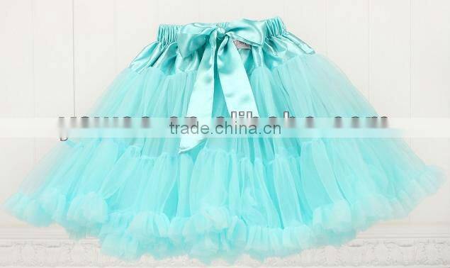 Hot Sale Girls Christmas tutu red white and green tulle tutu pettiskirt christmas Petti dress