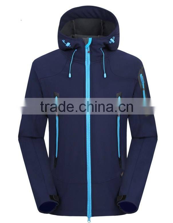 2017 Tactical Waterproof Softshell Men Jackets with fleece lining