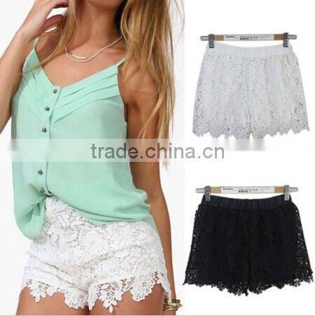 Women Fashion Asymmetrical Punk Rock Casual Party Clubwear Ladies Black Sexy Pu Leather Shorts