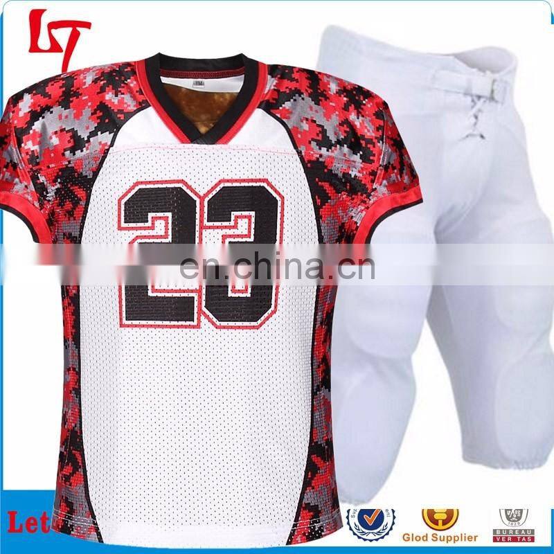 Hot selling youth Custom Designed Pant American Football Uniform new arrival custom sublimation american football uniforms