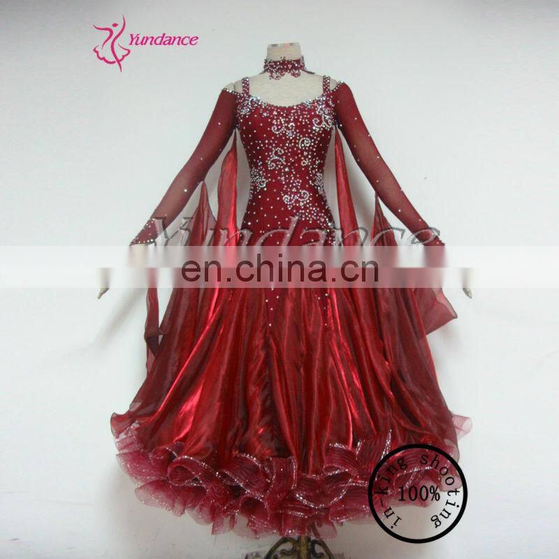 Yundance Modern Dance Dresses Clothing Set Women New B-12136