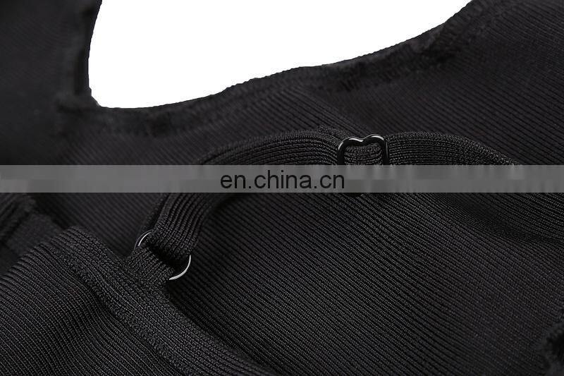 Amigo 2017 new style mini strap backless XXX bandage dress sexy low cut evening dresses for women party wear