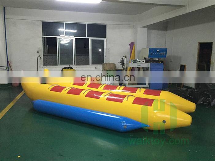 HI Most Excellent Interesting Inflatable Banana Boat For Sale / Water inflatable Banana Boat