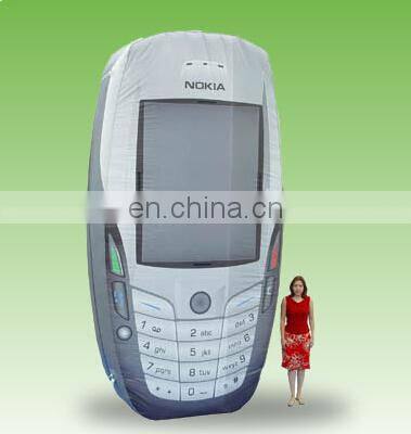 inflatable phone model/ inflatable mobile phone replica model/ inflatable phone product replica