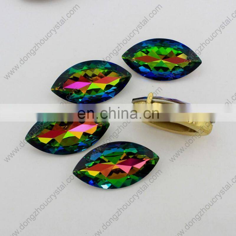 Horse sharp-eyed glass stone