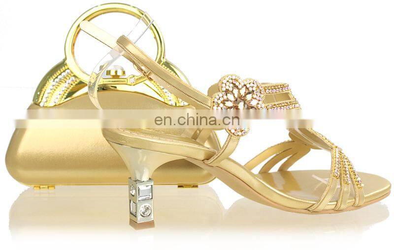 Gold high heel shoes low price