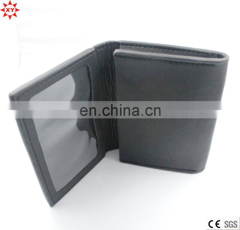 custom red black PU sim card holder