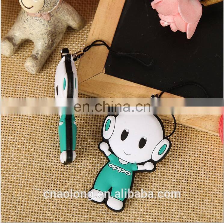 cartoon character 2D/3D soft pvc plastic keychain,rubber keyring with embossed custom logo