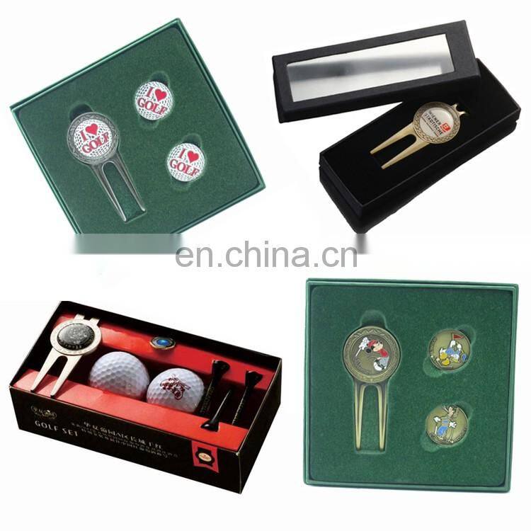 Bulk metal magnetic eco-friendly golf outil divot repair tools with custom