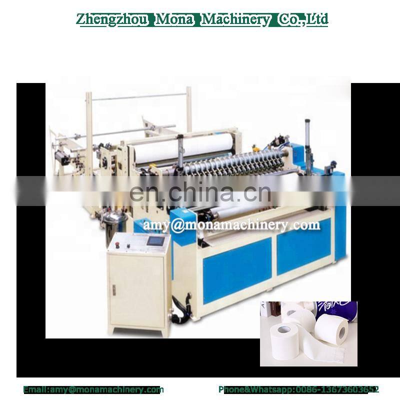 Complete line decorated toilet paper making machine production line