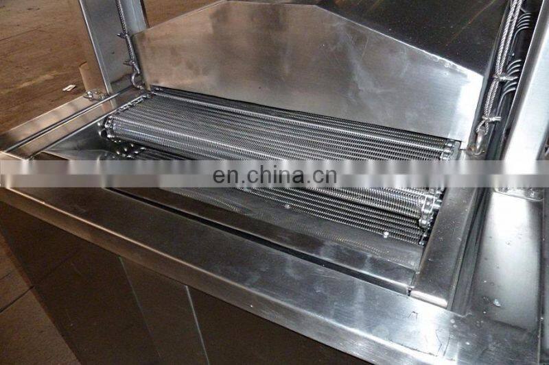 samosa frying machine continuous frying machine fryer electric or gas heating 200kg/h top quality