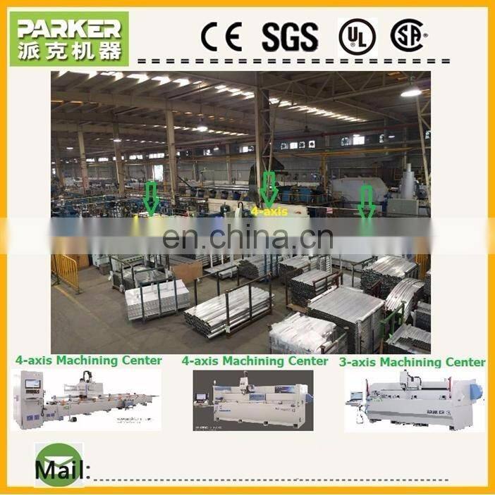 CNC Aluminum milling and cutting machine