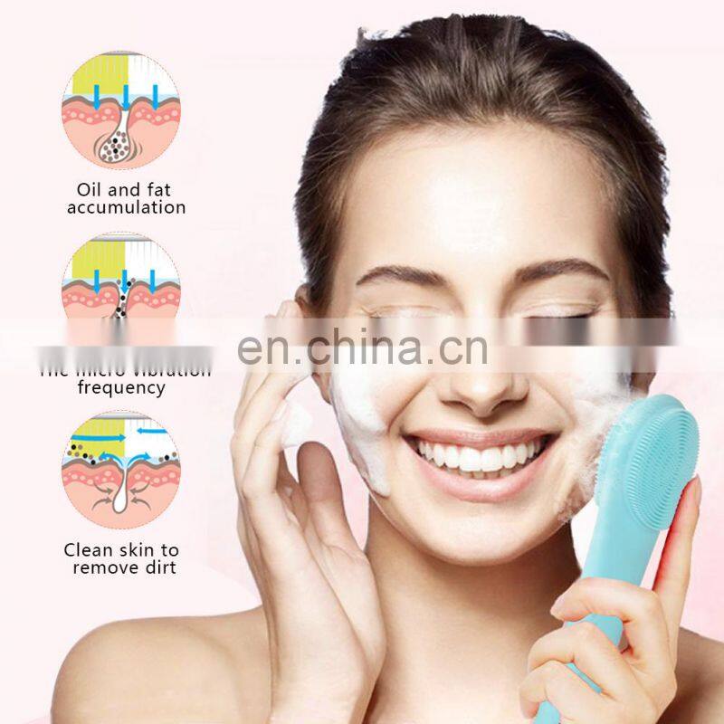 LEVETT Misia Silicone Facial Cleansing Brush IPX7 Waterproof Magnetic Rechargeable Massager with 10 Skincare Modes
