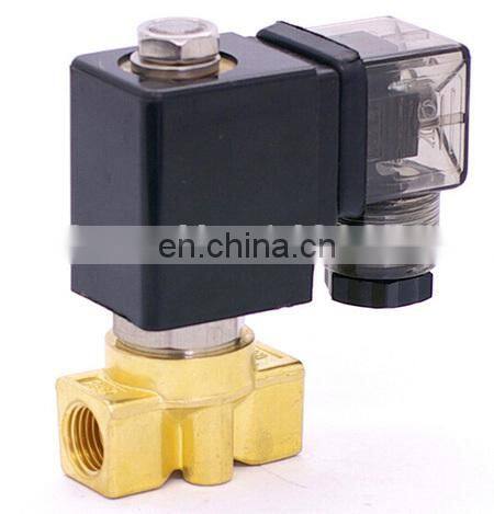 GOGO Normally Closed Two Way Pilot Diaphragm Brass Solenoid Valve for water 1/8" BSP 24V DC 2.5mm PX-M03 NBR