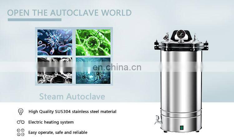High Pressure Laboratory Small Autoclave Sterilizer