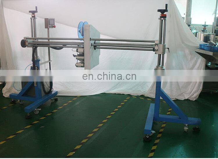 Automatic Gantry One Header Top Surface Online Labeling Machine