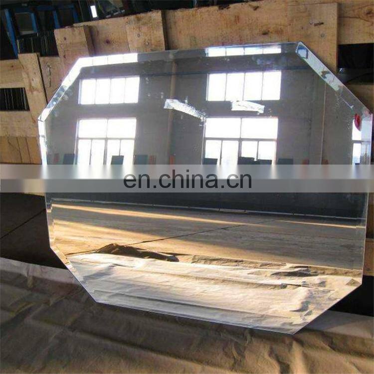 5mm bevel edge silver mirror glass manufacturer
