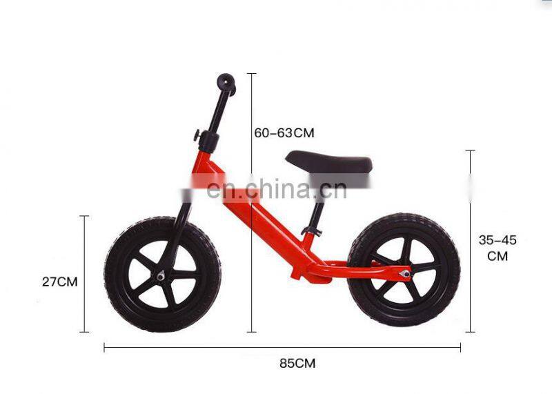 Hot sale good quality kids ride on balance bike for 2-6 years old children