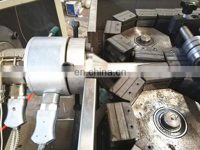 PP PE PVC Corrugated pipe making machine/ Flexible electric water supply tube hose extrusion machine