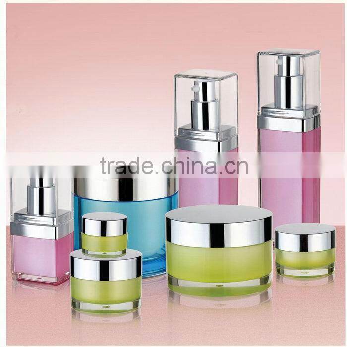 50ML 80ML 120ML Square shape Lotion Pump Bottle