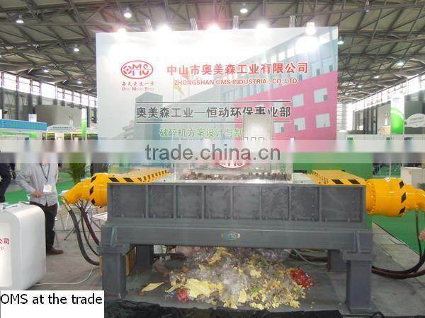 D300 two shaft shredder - Food Waste Shredder