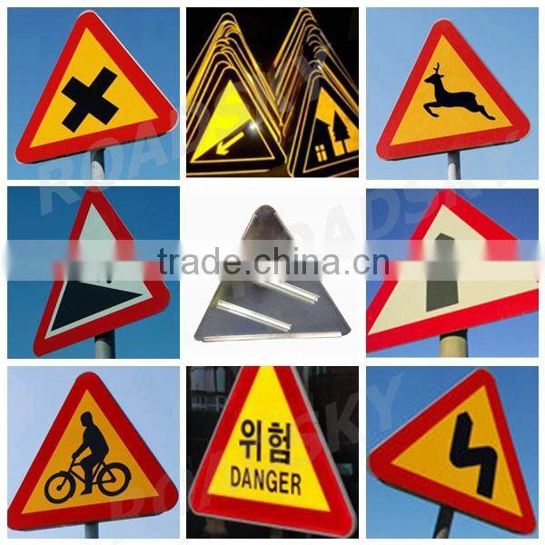 Custom Traffic Signs With Alumiun Plate And High Visibility