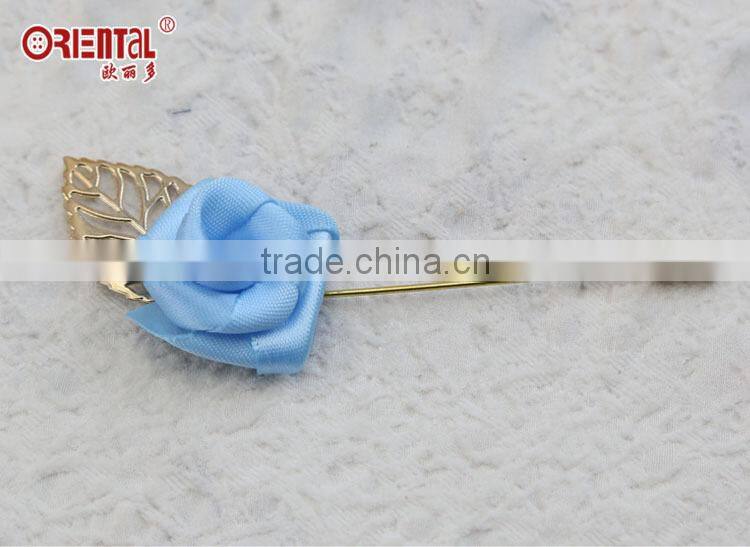 fashion fabric lapel pins brooch