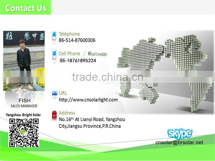 2014 best prices led solar street lights 60W solar powered panel lighting system