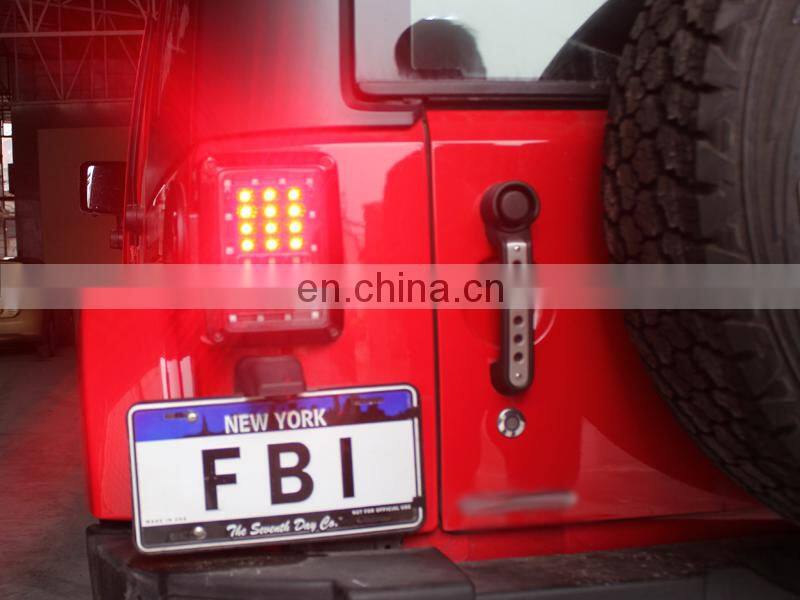 European Version Taillight for Jeep Wrangler 07+ 4x4 Accessories Maiker Manufacturer Modified Taillights