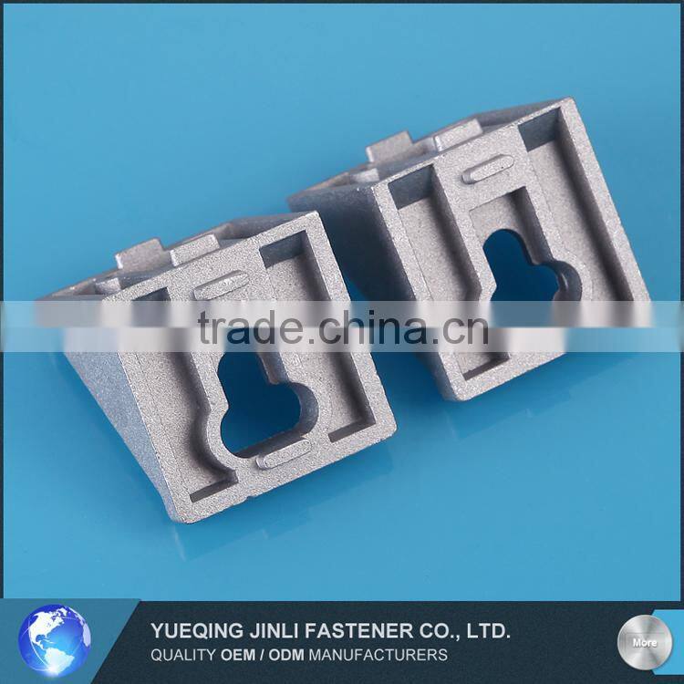 Die cast aluminium bracket/aluminium profile accessories/angle