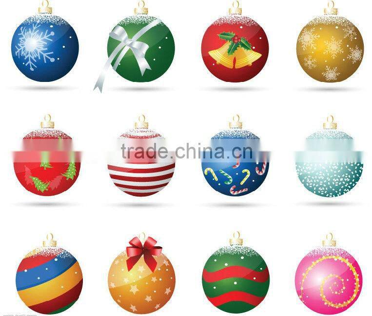 Plastic Christmas Ball Ornaments