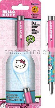 customized logo pen led light pen projector for Promotional GIFTS