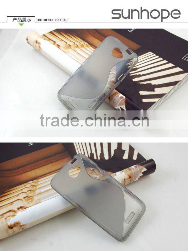 TPU gel soft case for htc one X cell phone case